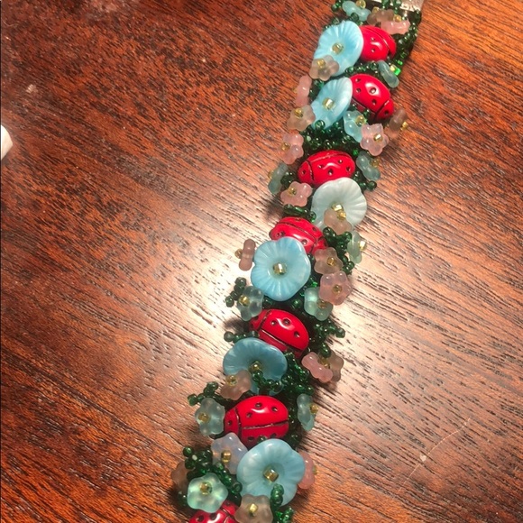 One of a kind beaded bracelet - Picture 1 of 4